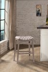 4623-830 Gray Saddle Style Counter Height Stool - Sorella
