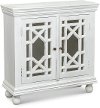 White 2 Door Accent Cabinet