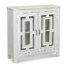 White 2 Door Decorative Accent Cabinet - Blaise