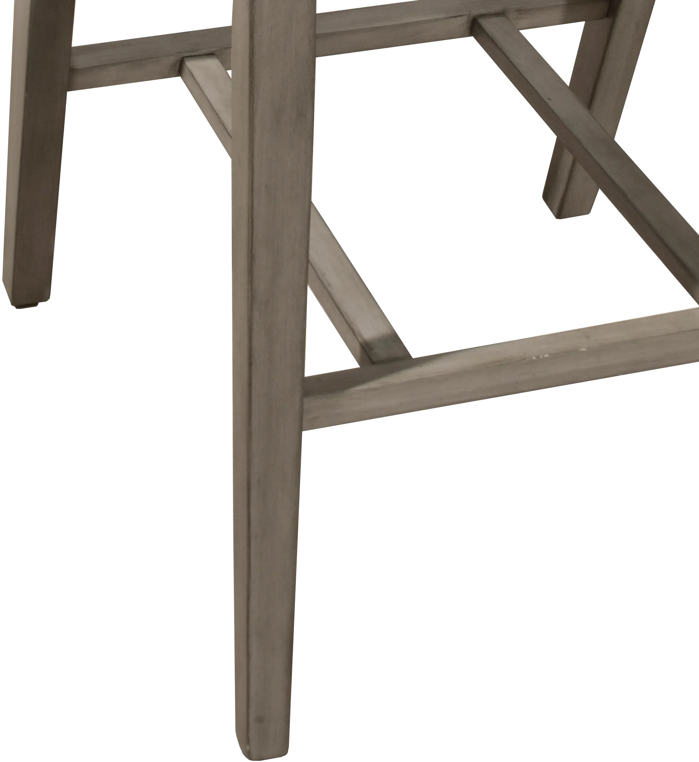 Gray and Ivory Upholstered Counter Height Stool - Snyder-7
