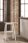 Farmhouse Sea White Backless Counter Height Stool - Moreno