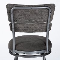 Dark Gray Upholstered Counter Height Stool - Melange-7