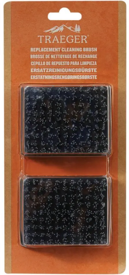 BAC599 Traeger Brush Head Replacement 2-Pack-2