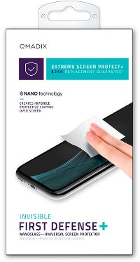 QM-ITALSP-EP250 Qmadix $250 Insurance NanoGlass Universal Screen Protector
