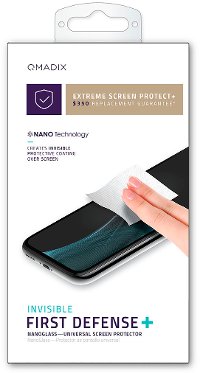 QM-ITALSP-EP350 Qmadix $350 Insurance NanoGlass Universal Screen Protector