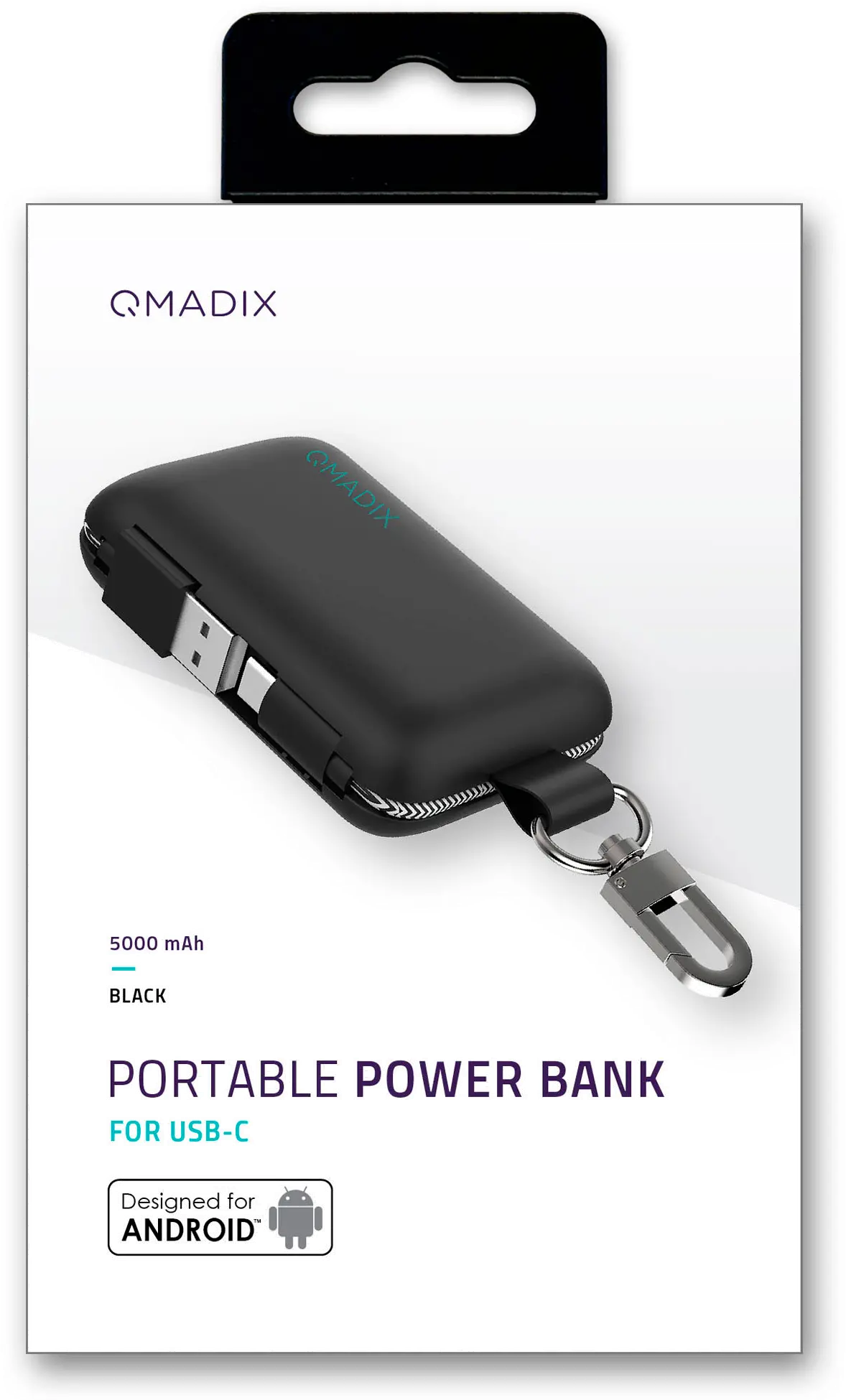 QM-PB5000UC Qmadix 5000 mAh USB-C Portable Power Bank-5