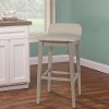 Distressed Gray Bar Stool - Maydena