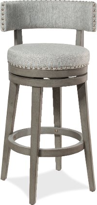Gray Swivel Counter Height Stool - Lawton