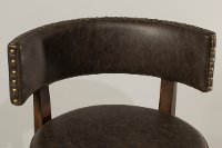 4839-830 Walnut Brown Swivel Bar Stool - Lawton-5