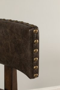 4839-830 Walnut Brown Swivel Bar Stool - Lawton-6