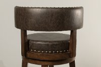 4839-830 Walnut Brown Swivel Bar Stool - Lawton-7