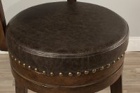 4839-830 Walnut Brown Swivel Bar Stool - Lawton-8