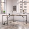 Industrial 62 Inch L-Shaped Desk - Refinery