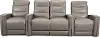 Beckett Leather-Match 3-Piece Home Theater Seating