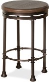 Industrial Swivel Counter Height Stool - Castleberry