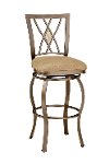 4815-831 Contemporary Brown Diamond Back Swivel Bar Stool - Brookside