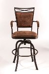 5759-826 Aged Bronze Swivel Counter Height Stool - Bridgetown