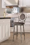 5905-830 Pewter Swivel Bar Stool - Big Ben