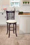 4783-830 Dark Cherry Swivel Bar Stool - Bayberry