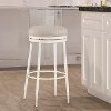 4556-828 Off White Swivel Counter Stool - Aubrie