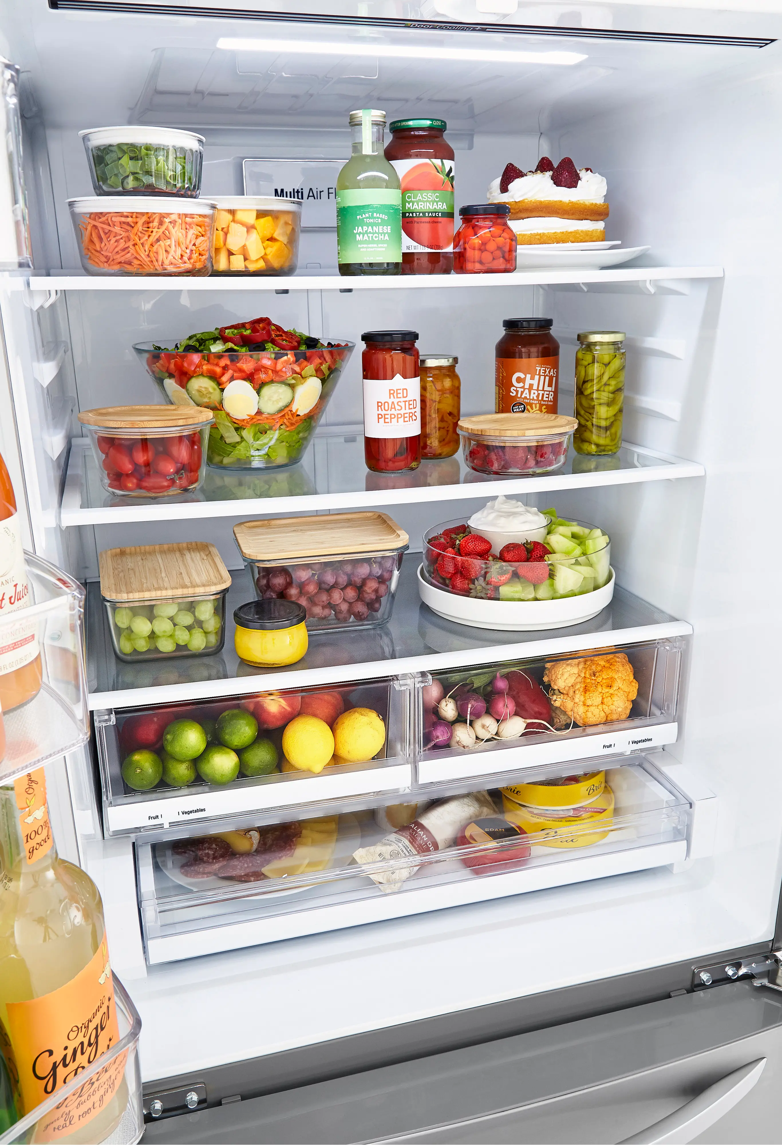 LRFCS25D3S LG 25.2 cu ft French Door Refrigerator - 33 W Stainless Steel-8