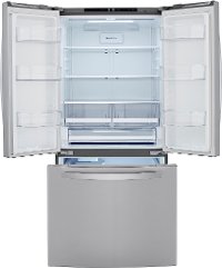 LRFCS25D3S LG 33 Inch French Door Refrigerator - 25 cu. ft. Fingerprint Resistant Stainless Steel-4