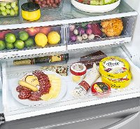 LRFCS25D3S LG 33 Inch French Door Refrigerator - 25 cu. ft. Fingerprint Resistant Stainless Steel-7