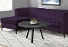 Mid-Century Modern Black Coffee Table - Orlando