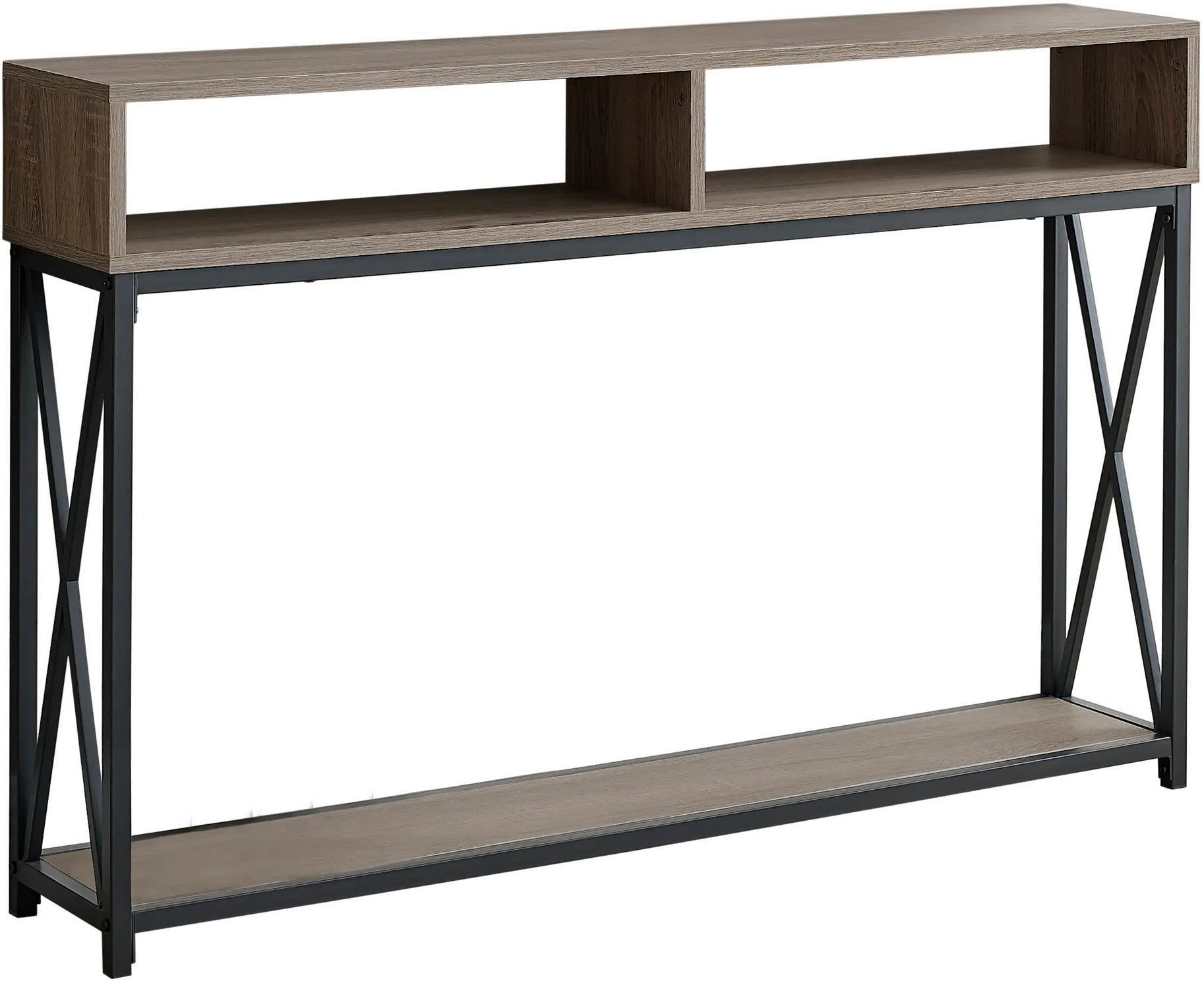 Espresso Sofa Table - Hawk-3