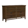 Traditional Brown Cherry Chest of Drawers - Frankie