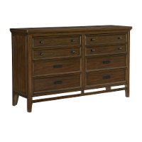 Traditional Brown Cherry Chest of Drawers - Frankie