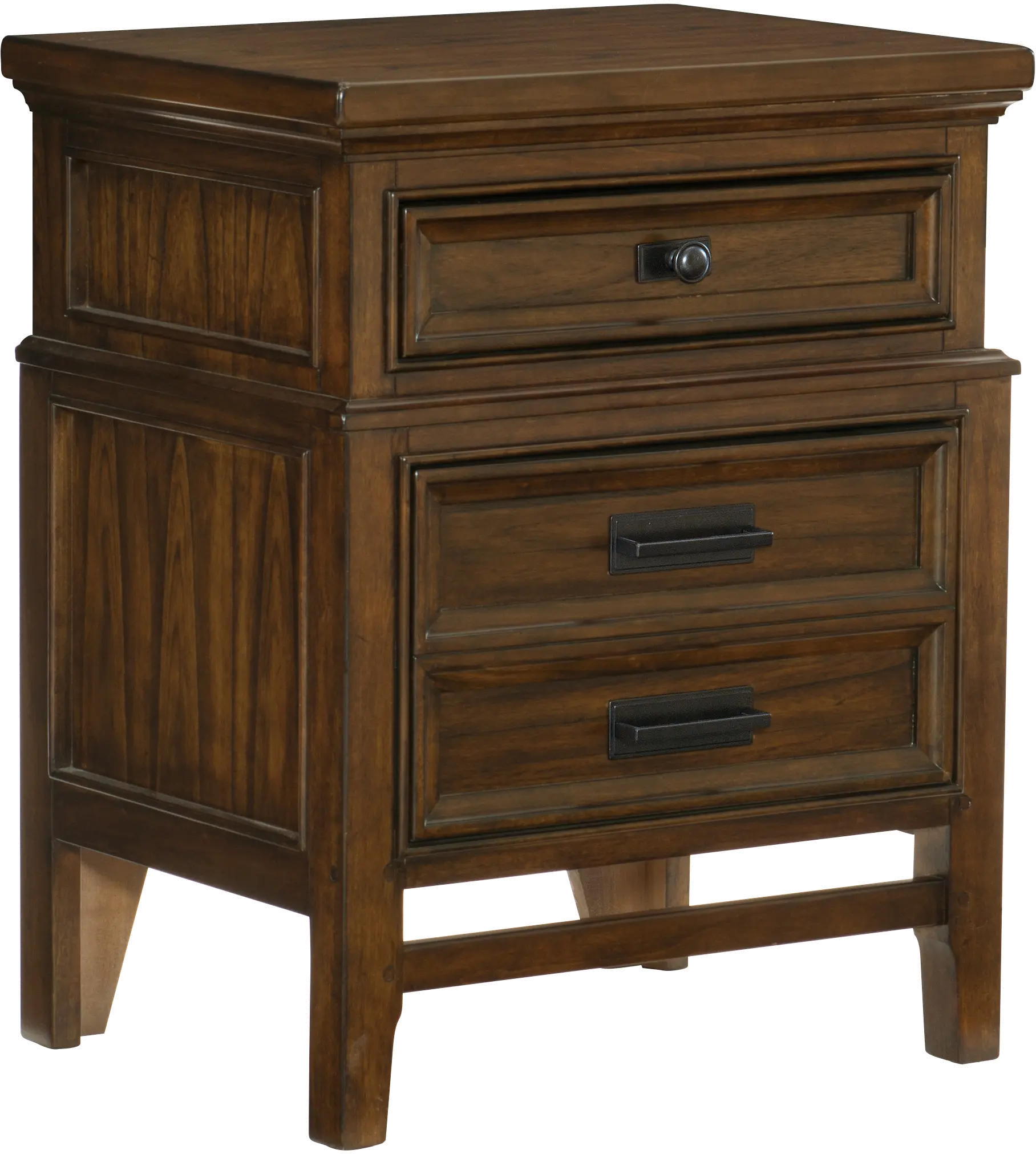 Frankie Brown Cherry Nightstand-1