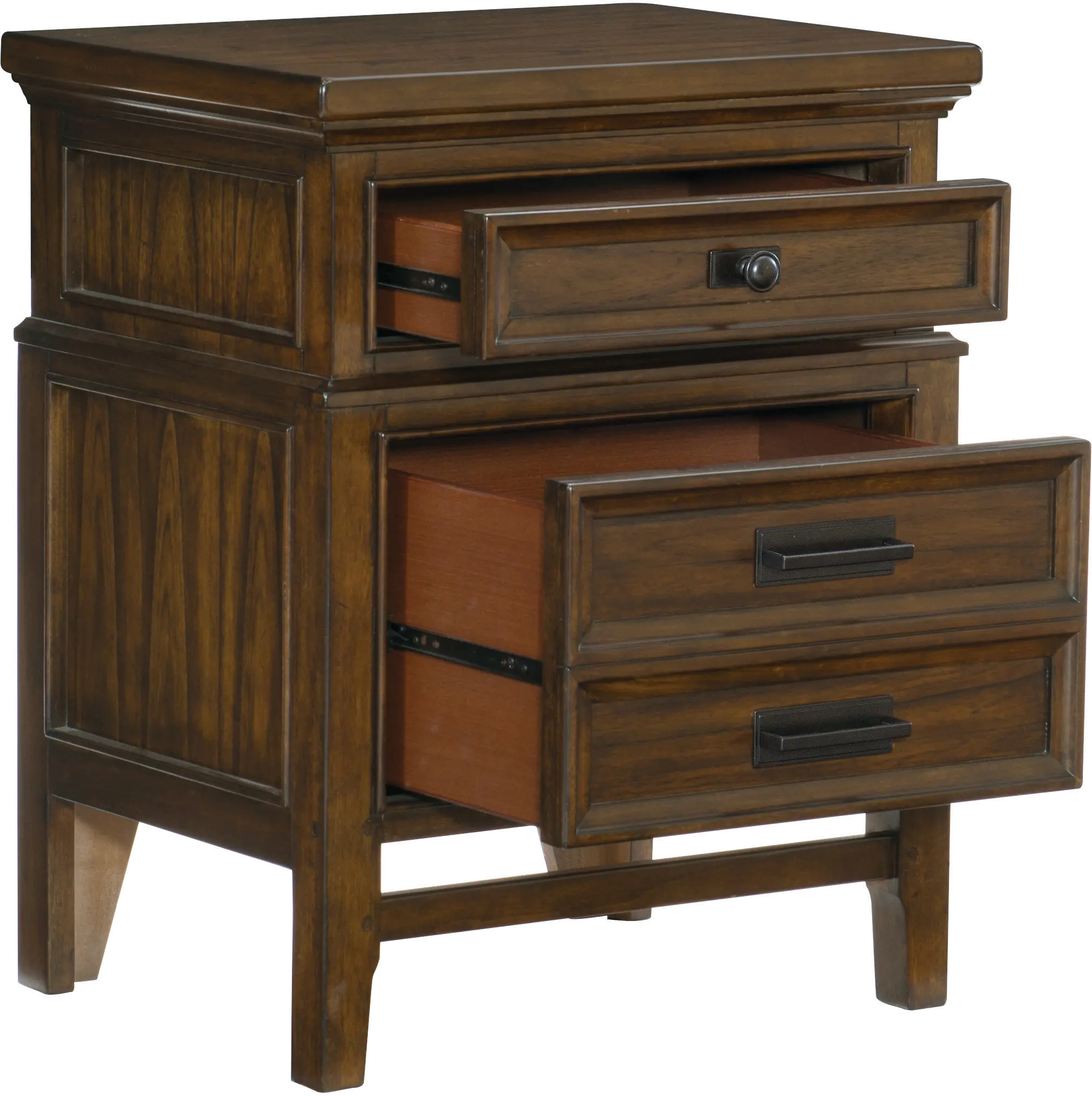Frankie Brown Cherry Nightstand-3