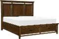 Frankie Brown Cherry King Storage Bed