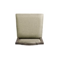 Traditional Chocolate Brown 24 Inch Upholstered Counter Height Stool - Cate-2