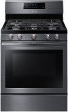 NX58T7511SG Samsung 30 Inch Gas Convection Range with Air Fry - 5.8 cu. ft., Black Stainless Steel