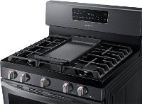 NX58T7511SG Samsung 30 Inch Gas Convection Range with Air Fry - 5.8 cu. ft., Black Stainless Steel-4