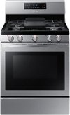 NX58T7511SS Samsung 30 Inch Gas Convection Range with Air Fry - 5.8 cu. ft., Fingerprint Resistant Stainless Steel