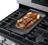 NX58T7511SS Samsung 30 Inch Gas Convection Range with Air Fry - 5.8 cu. ft., Fingerprint Resistant Stainless Steel-8