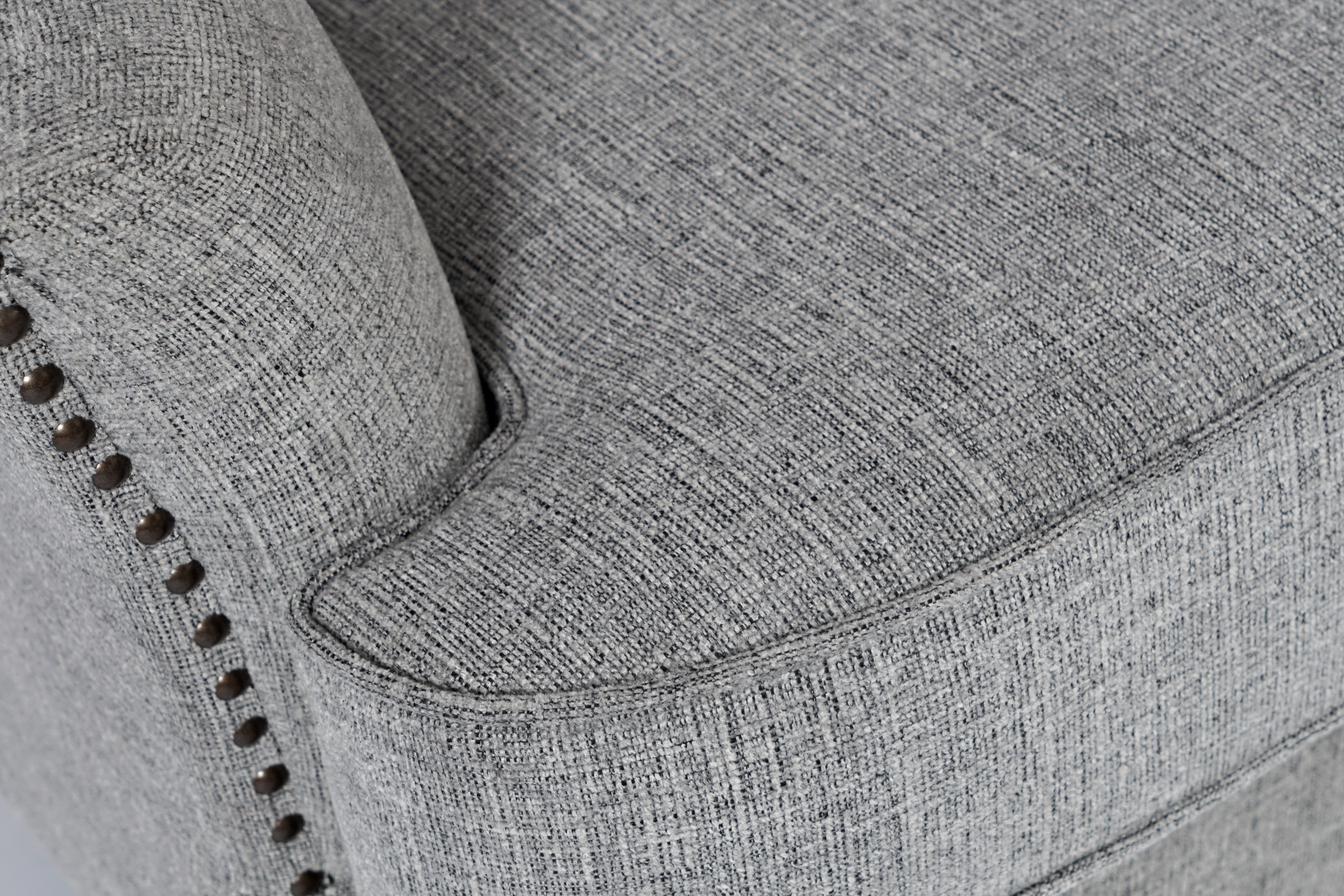 Contemporary Ash Gray Upholstered Accent Chair - Bryson-4
