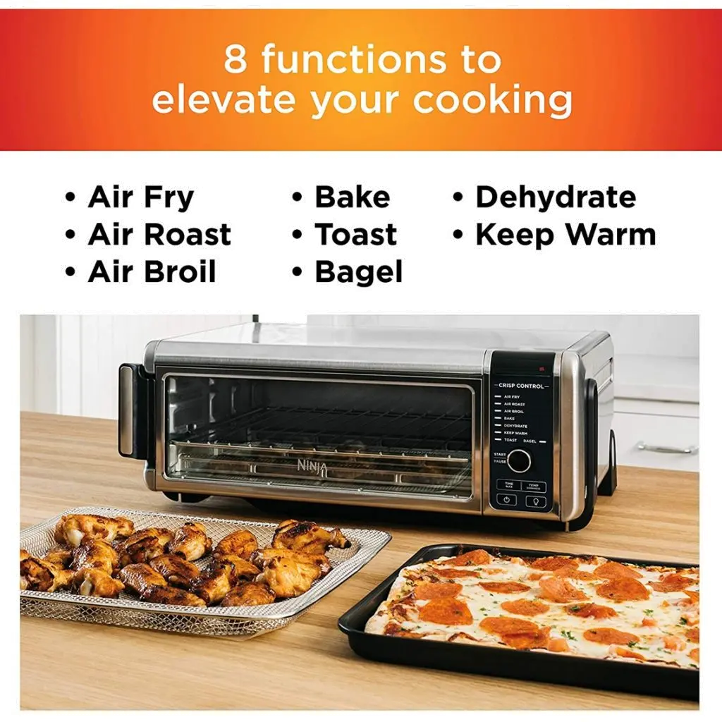 SP101 Ninja Foodi Air Fry Oven - 8 in 1 Flip Away Space Saver-3