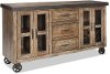 Rustic Brown Dining Room Sideboard - Tana