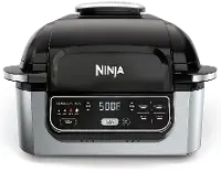 AG301 Ninja® Foodi 5-in-1 Indoor Grill with 4-Quart Air Fryer