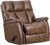 Saddle Brown Swivel Recliner - Badlands