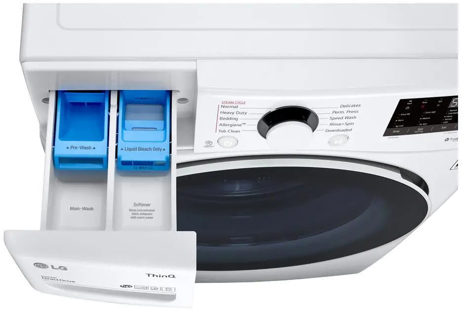 WM3600HWA LG Front Load Washer - 4.5 cu. ft. White-6