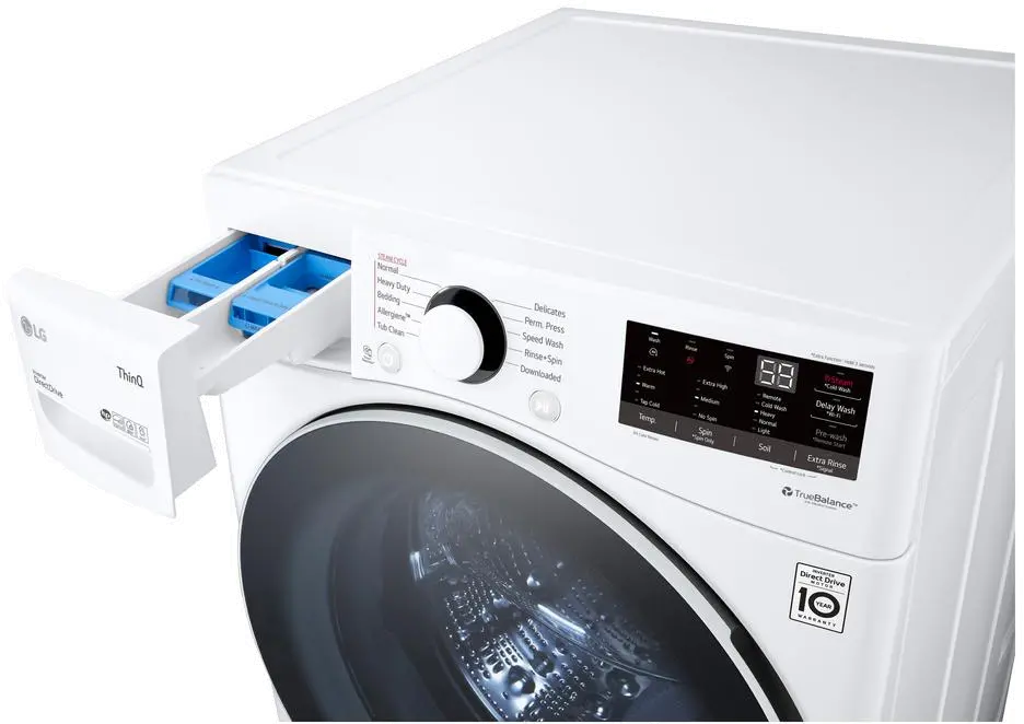 WM3600HWA LG Front Load Washer - 4.5 cu. ft. White-8