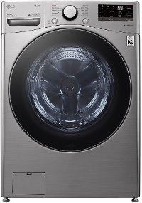 WM3600HVA LG Front Load Washer with TurboWash 360 Steam - 4.5 cu. ft. Graphite Steel