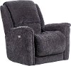 Ash Gray Power Recliner - Anika