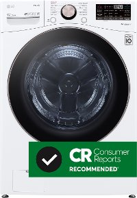 WM4000HWA LG Large Capacity Smart Front Load Washer with TurboWash 360° and WiFi - 4.5 cu. ft. White
