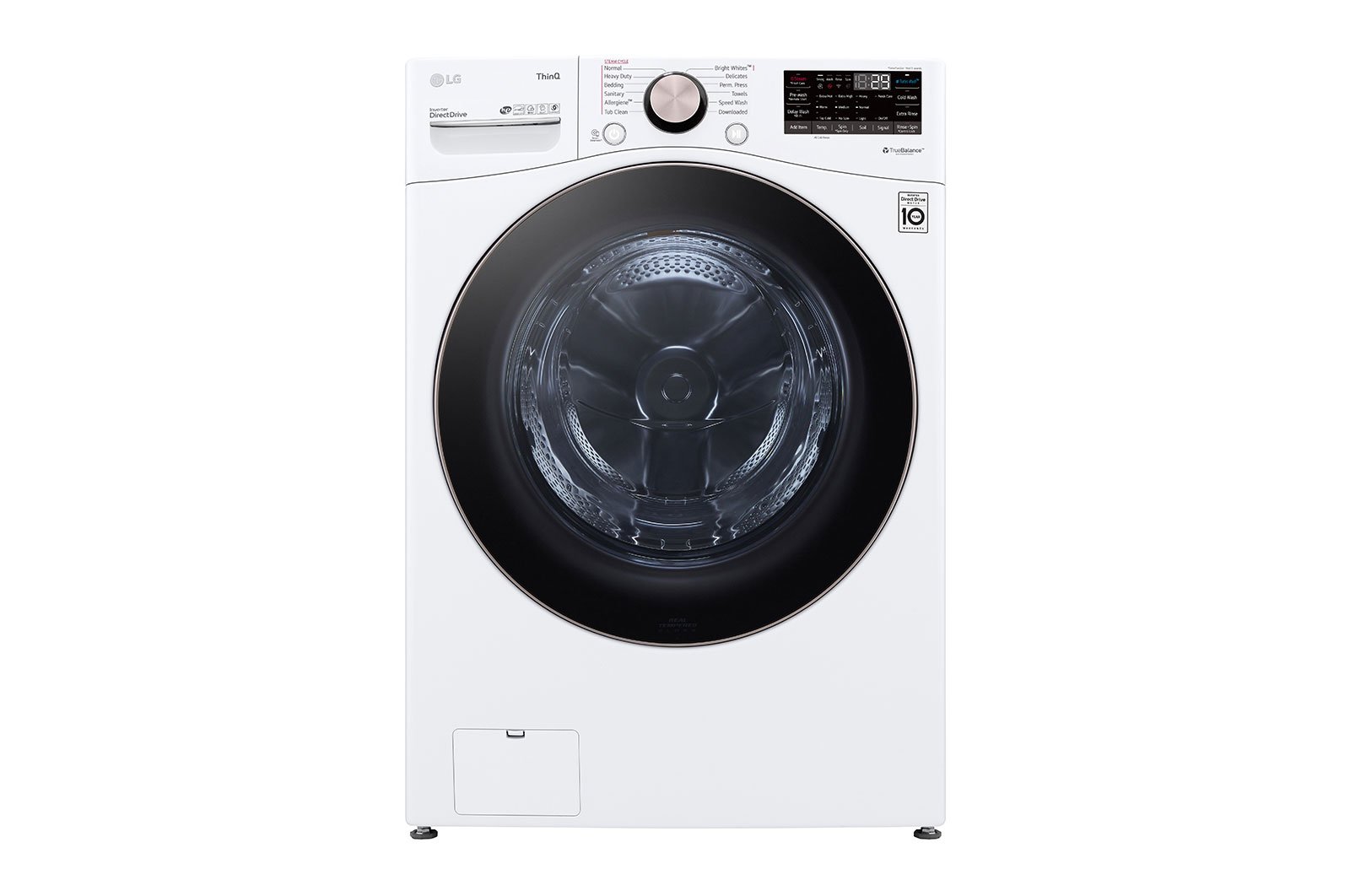 WM4000HWA LG Large Capacity Smart WiFi Front Load Washer with TurboWash 360° - 4.5 cu. ft. White-3